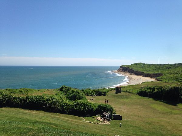 A beach in The Hamptons of Suffolk County NY